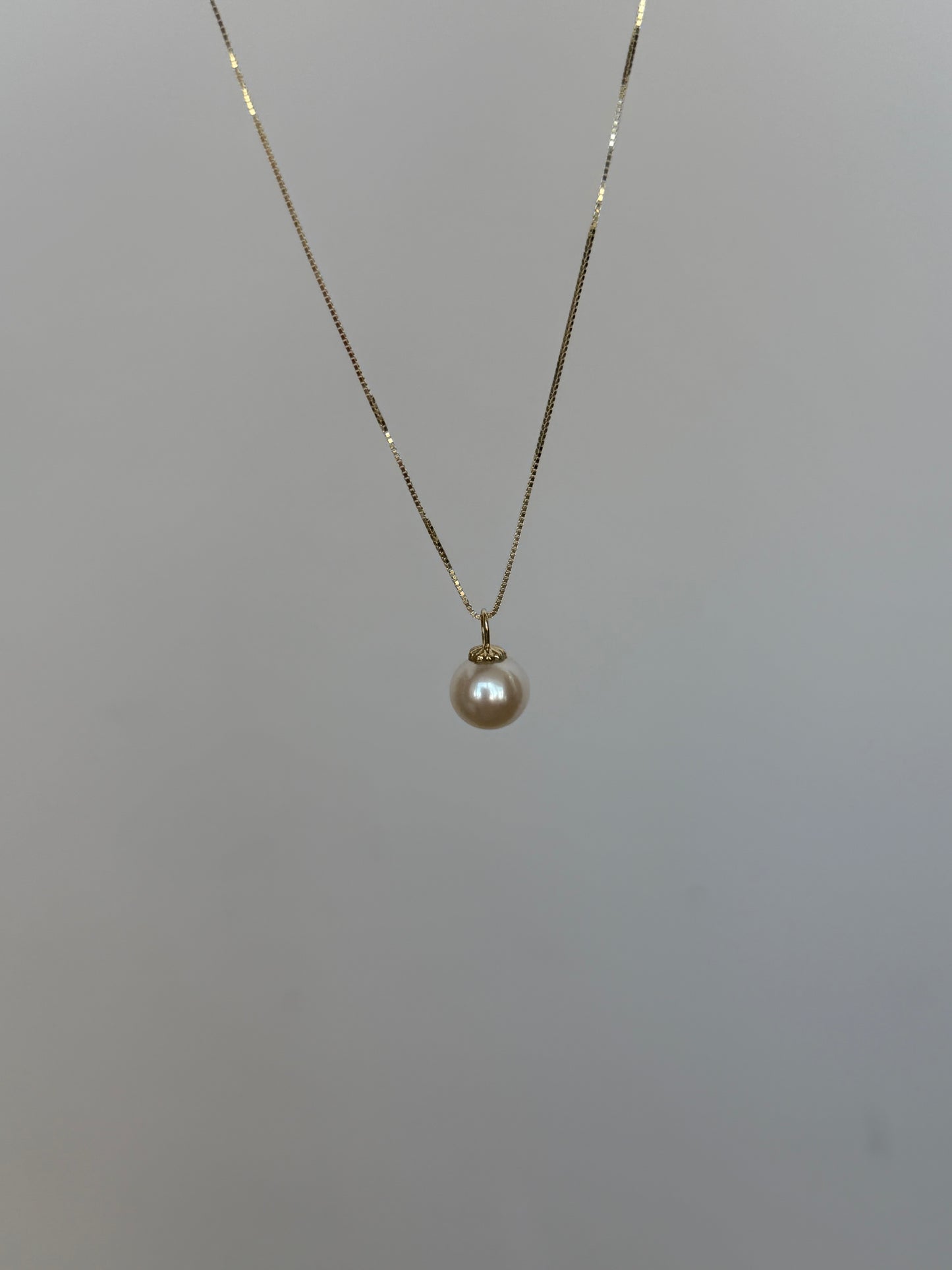 One pearl necklace