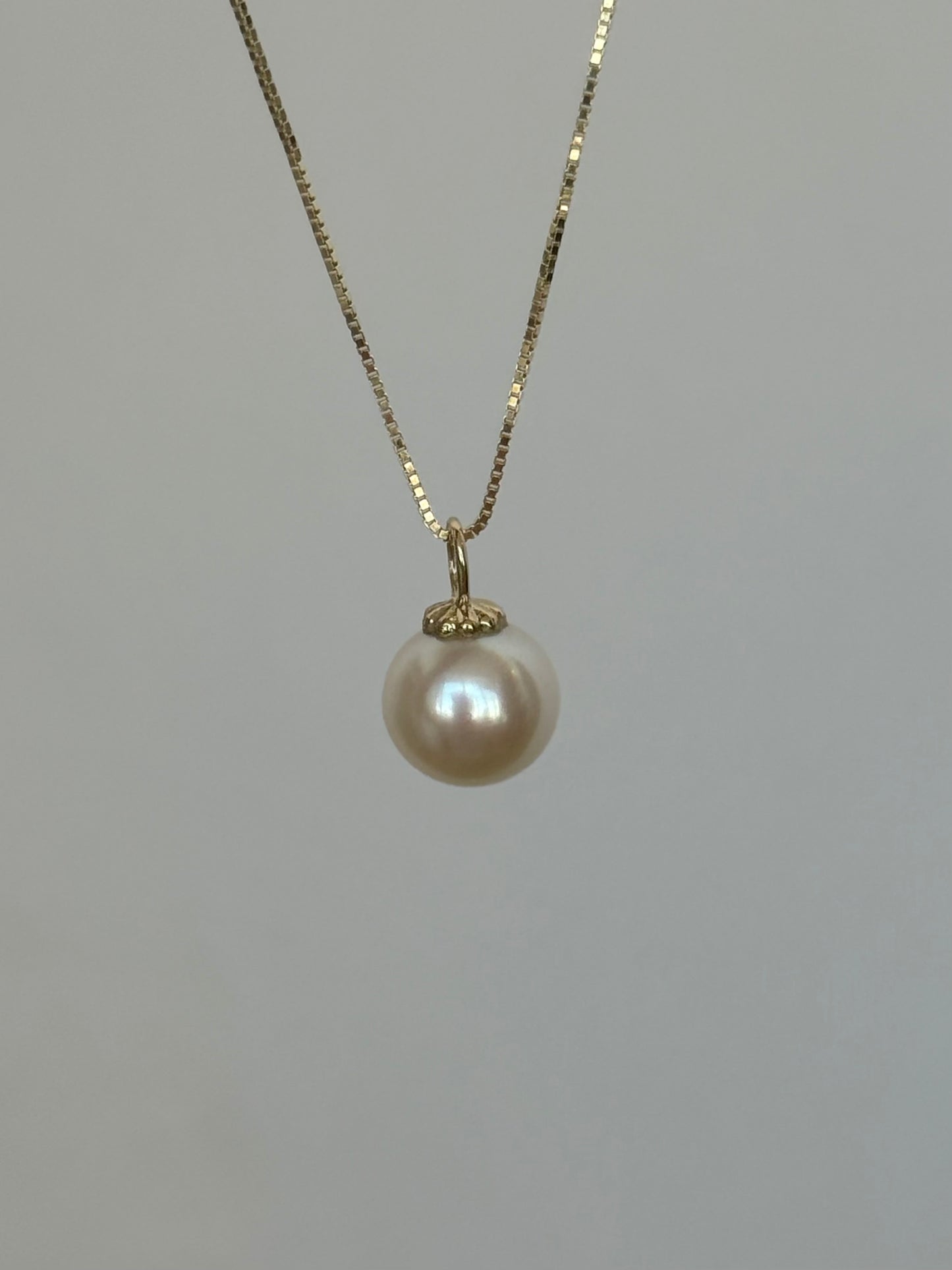 One pearl necklace
