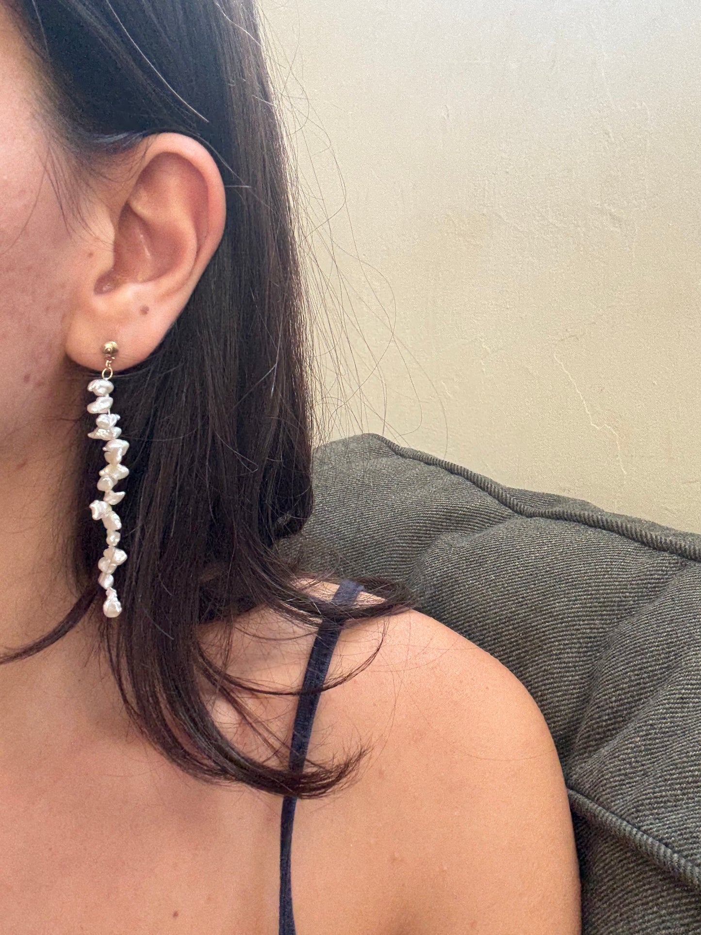 WILD PEARLS EARRINGS