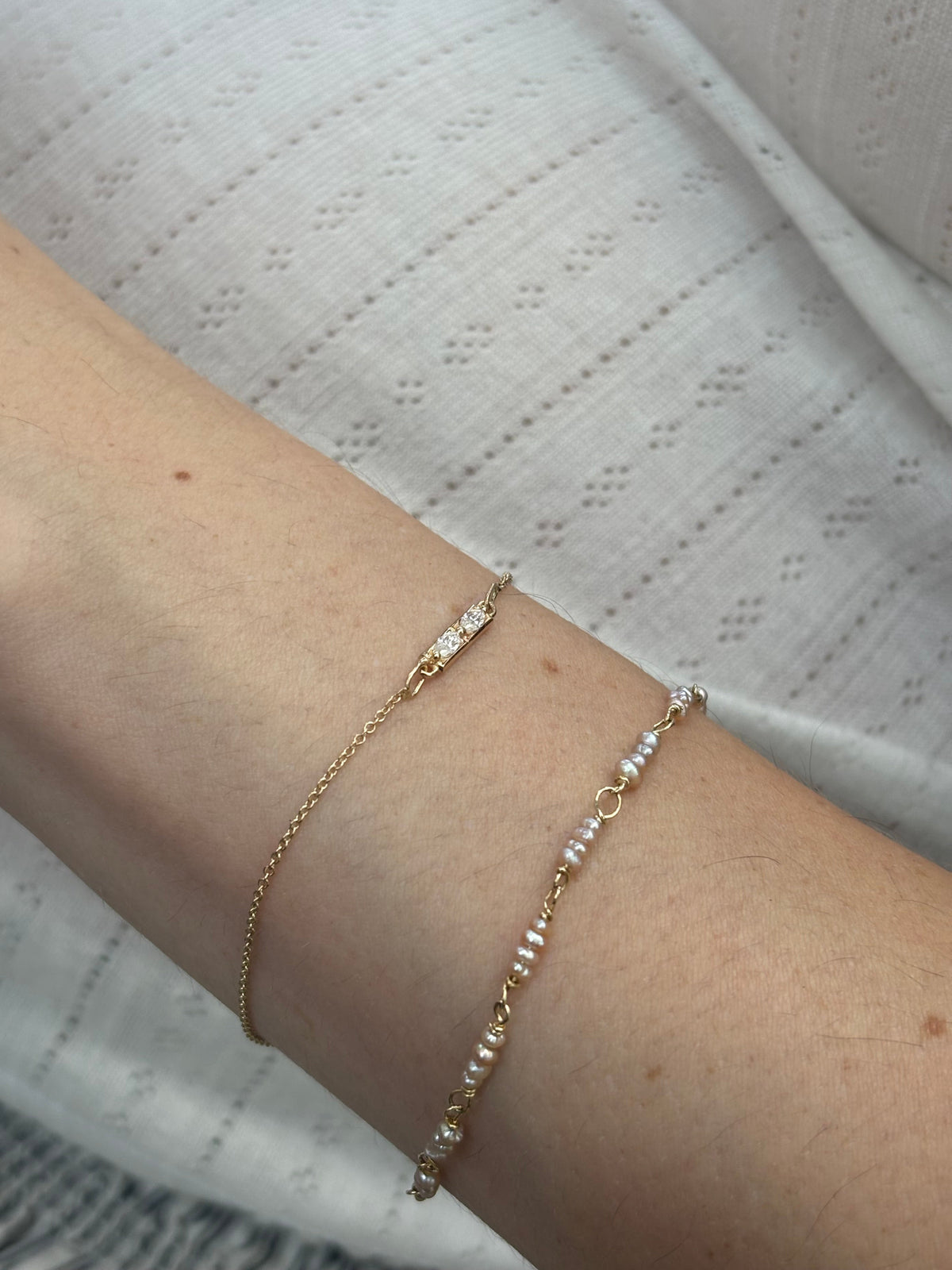 GOLD MARQUISE BRACELET