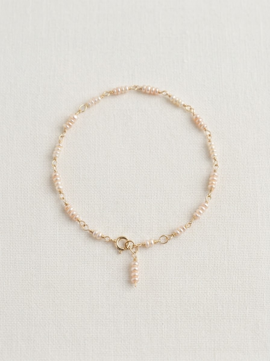 Pink Pearls bracelet