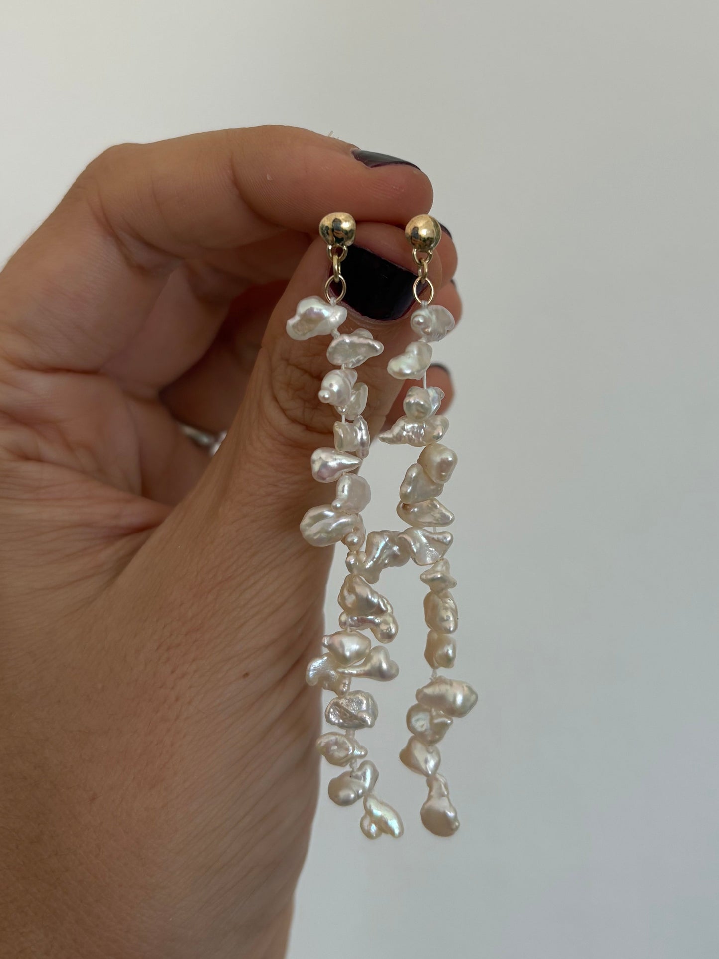 WILD PEARLS EARRINGS