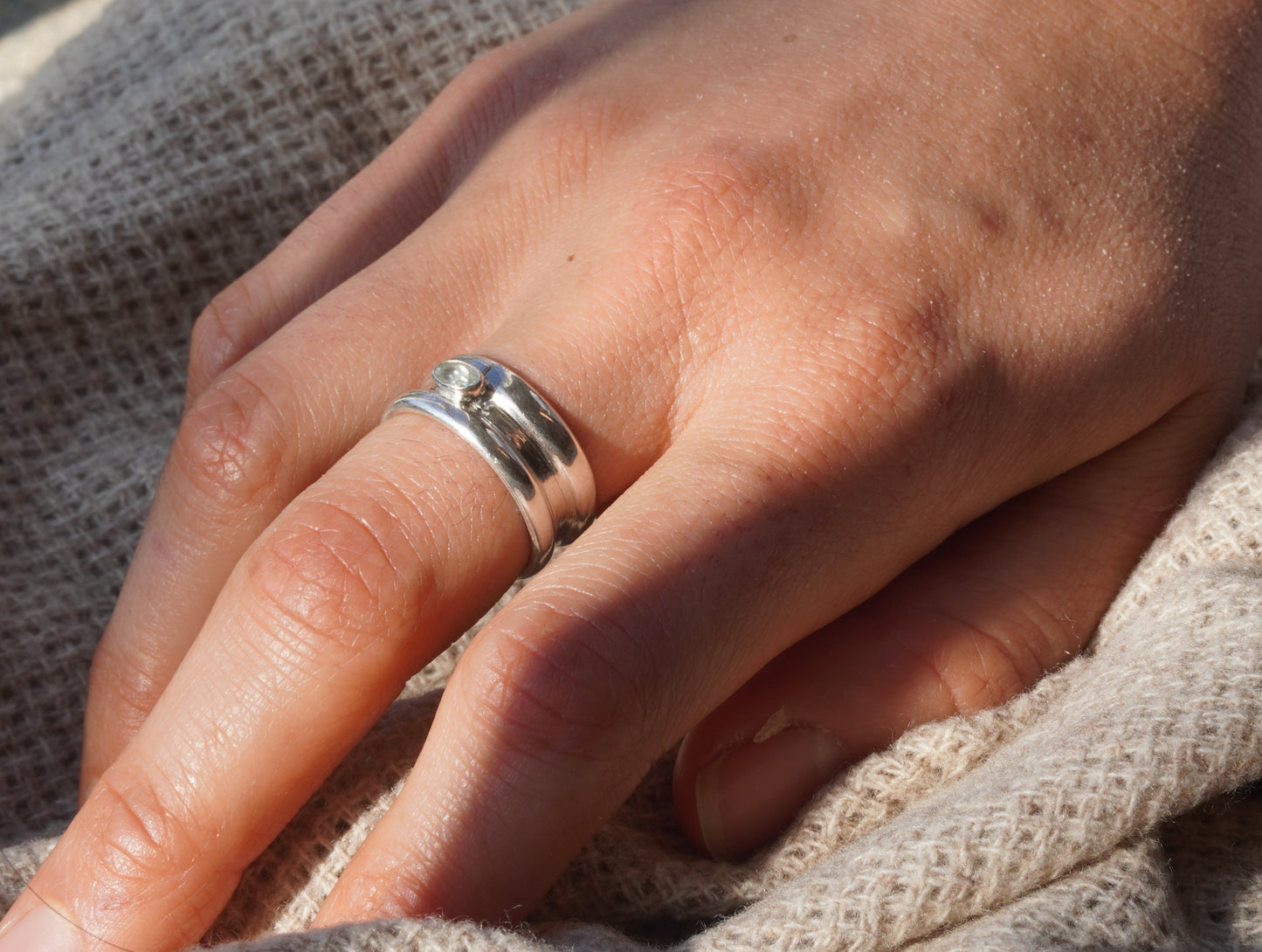 AQUAMARINE RING