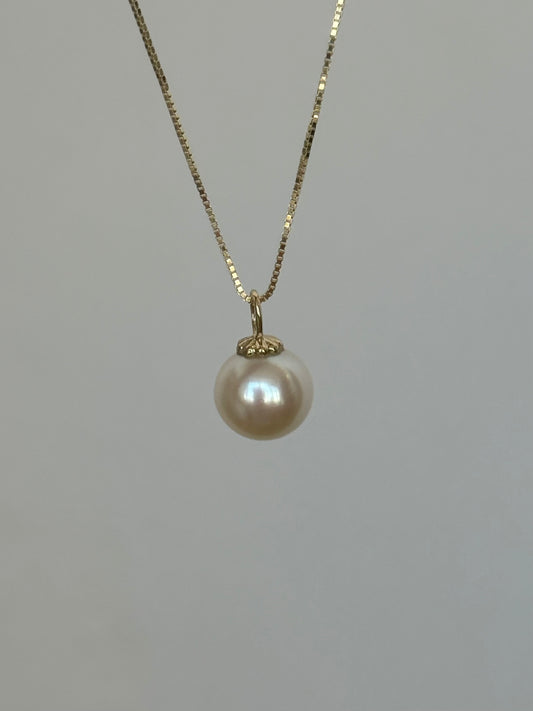 One pearl necklace
