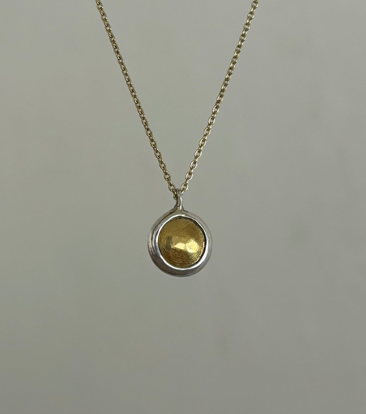 Gold & silver necklace
