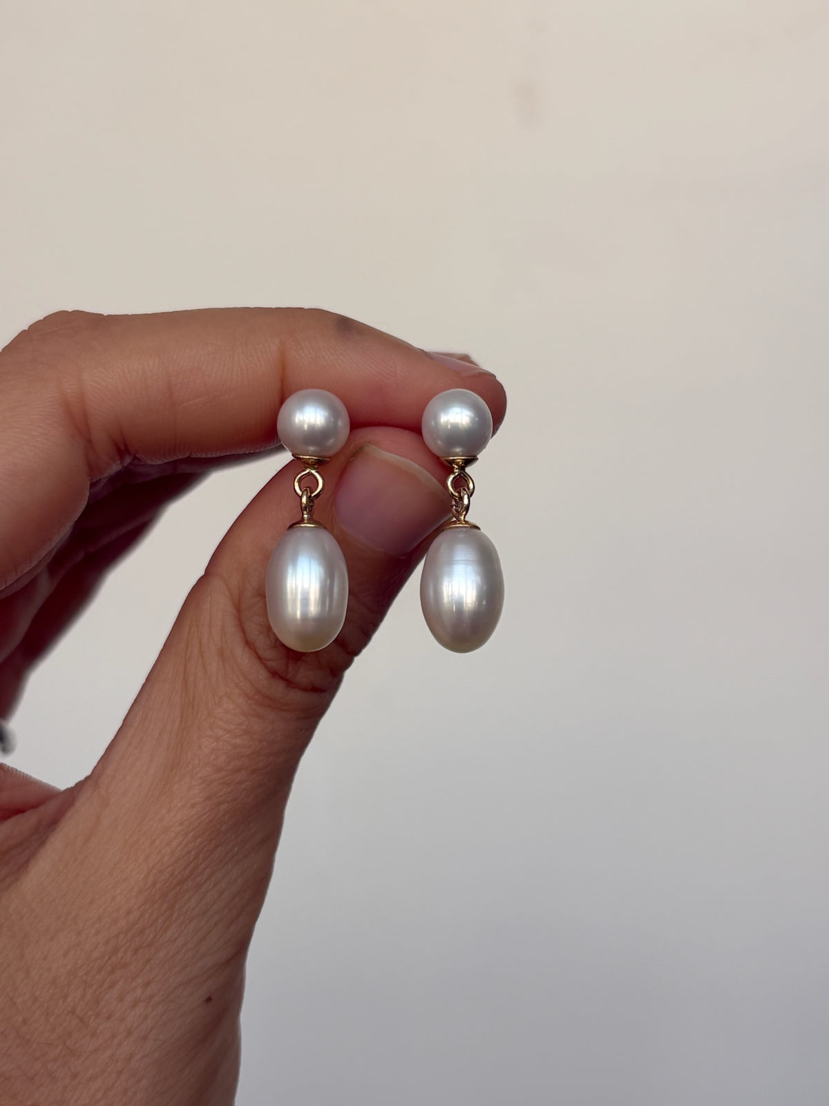 BRIDAL PEARL EARRINGS