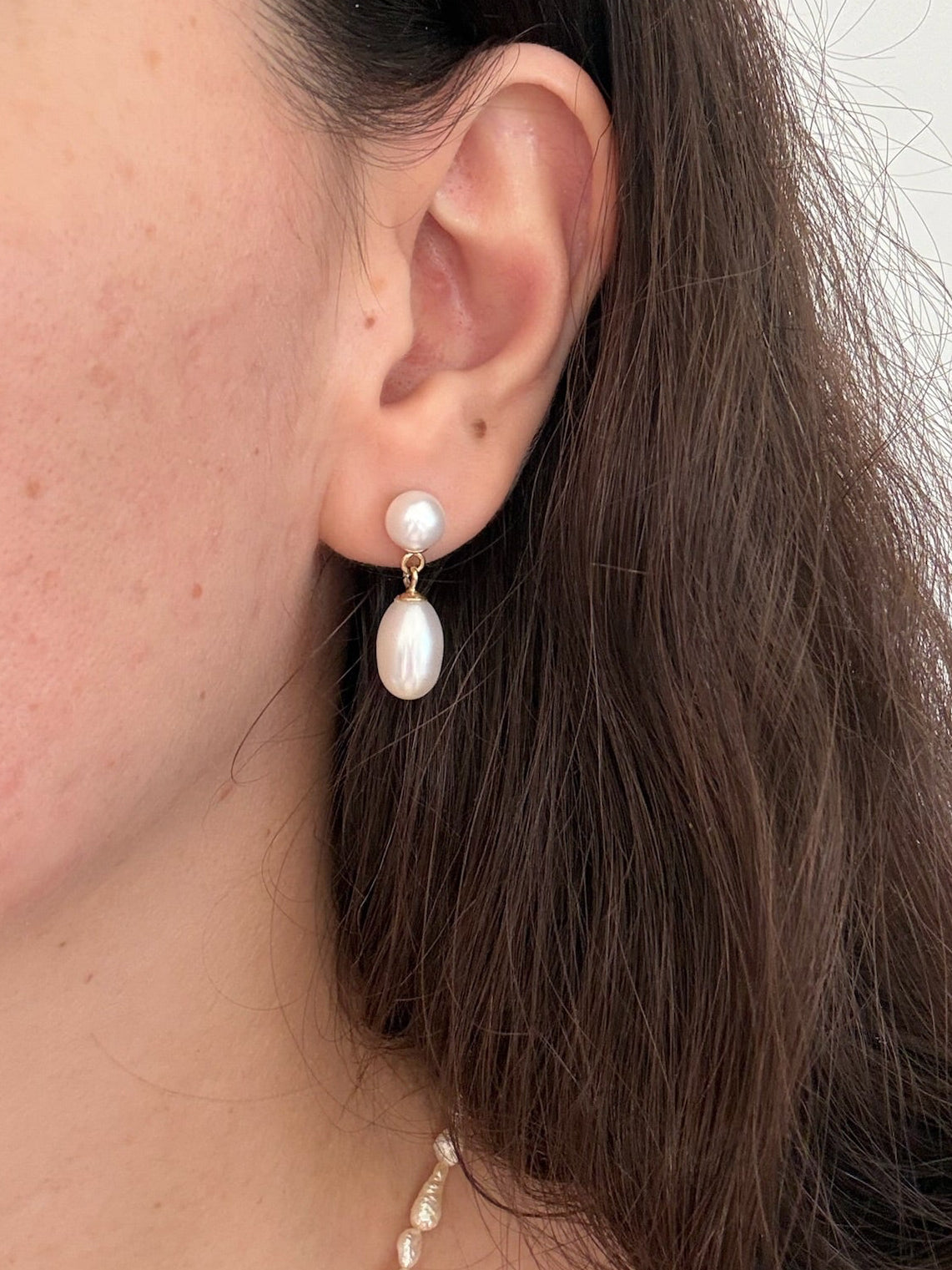 BRIDAL PEARL EARRINGS